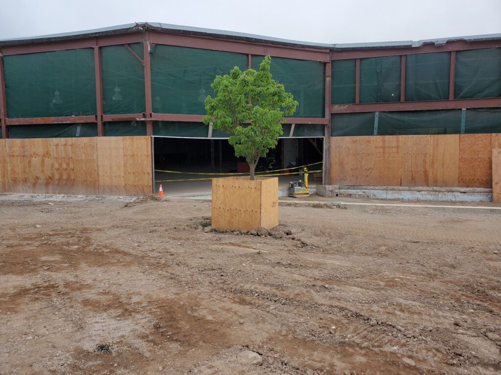 milton mall project by terco construction