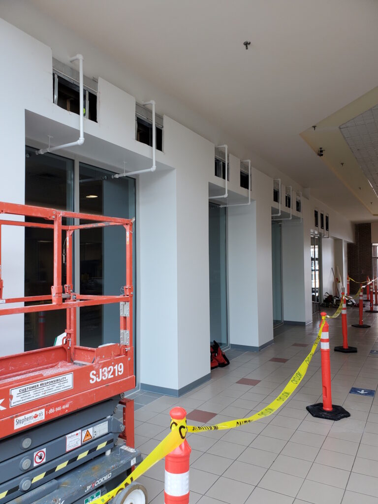 milton mall project by terco construction